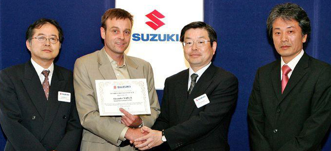 Herbst 2007 bester-service-techniker-ist-deutscher-suzuki